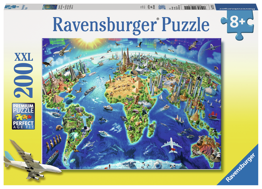 RAVENSBURGER WORLD LANDMARKS 200PCS.