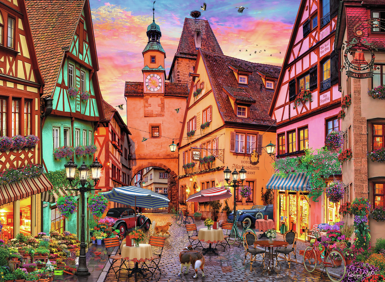 RAVENSBURGER BAVARIAN ROMANCE 500 BRIKKER