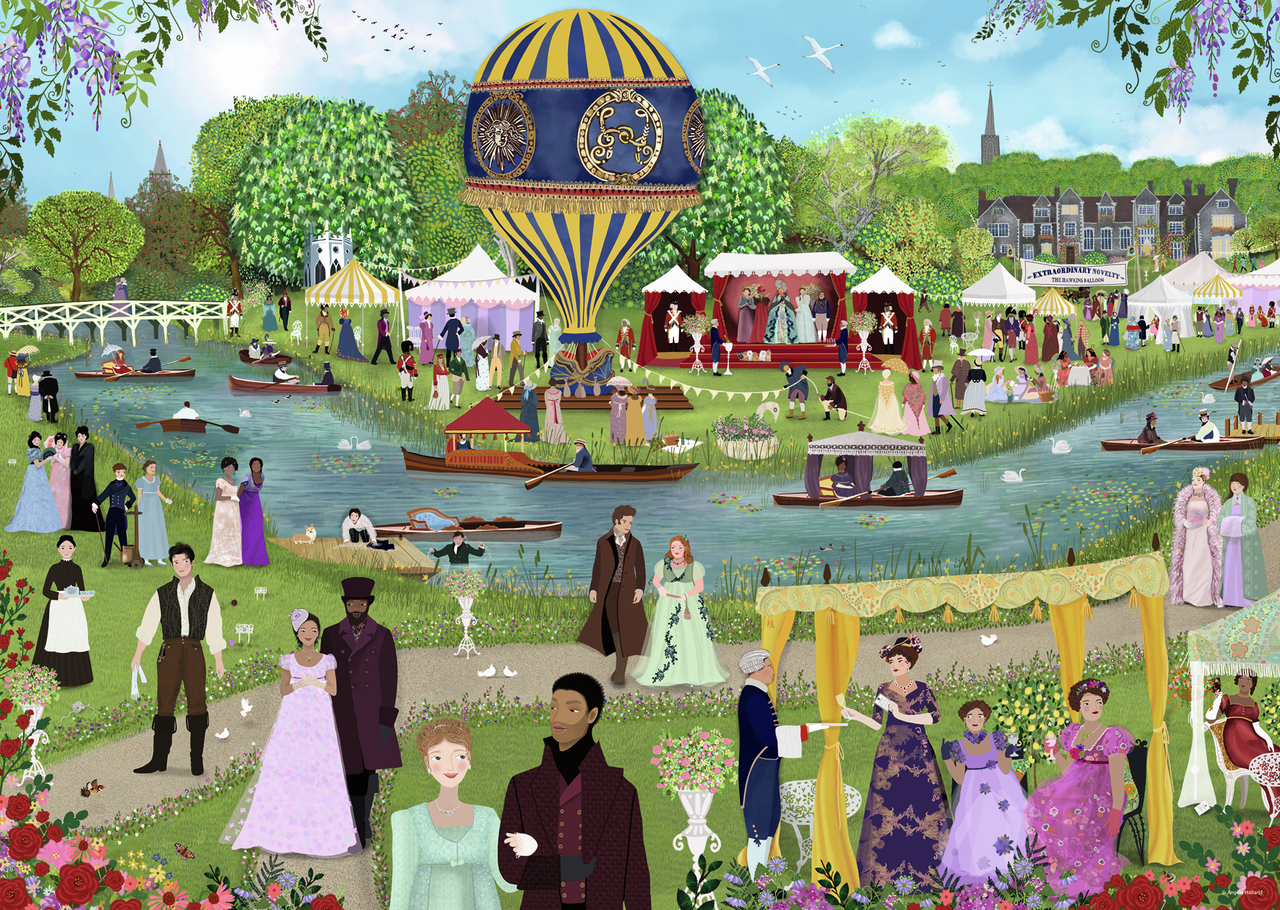 RAVENSBURGER SEEING AND BEING SEEN 1000 BRIKKER