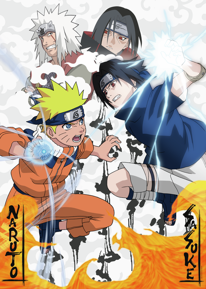 NARUTO VS. SASUKE 1000 PCS