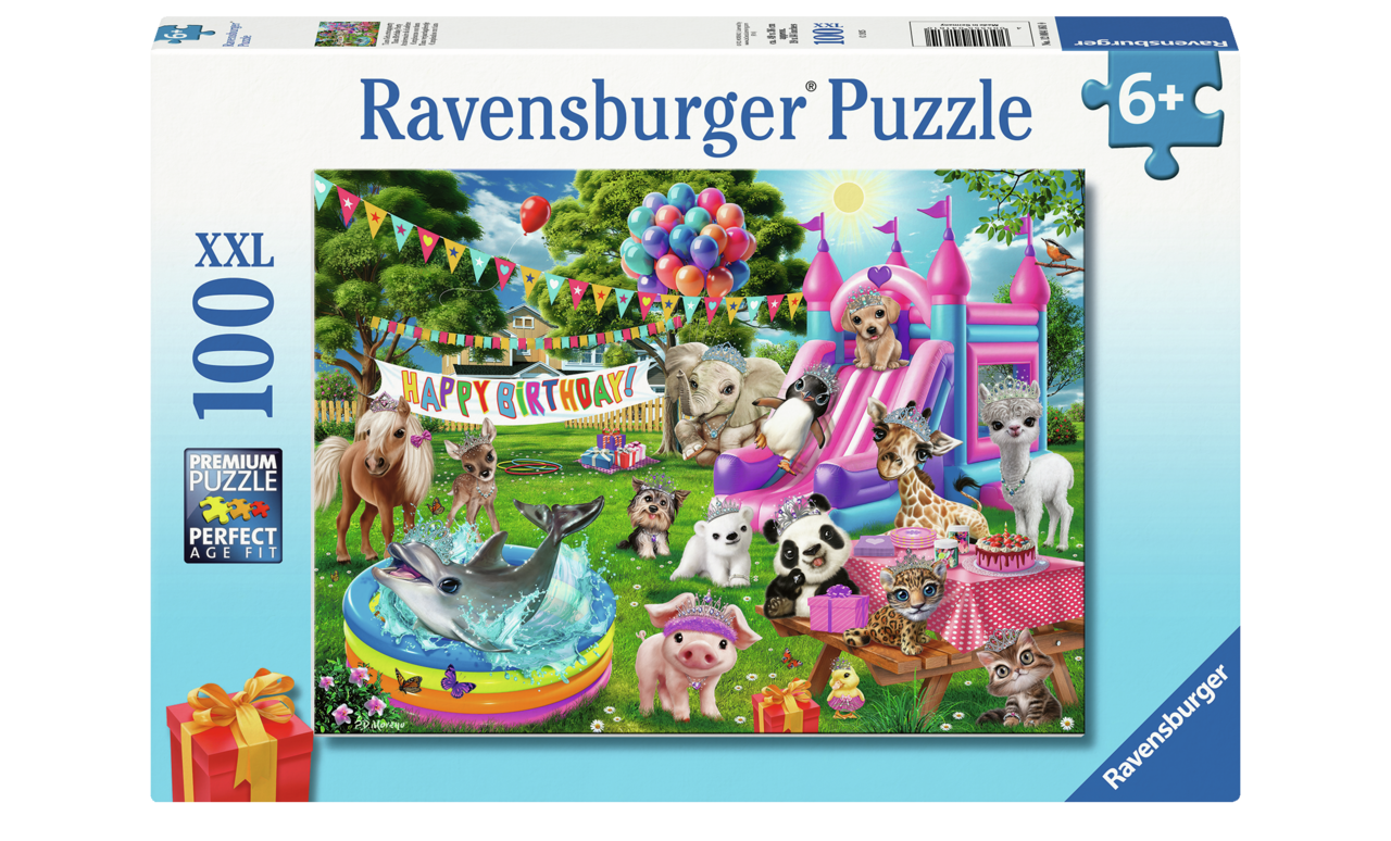 RAVENSBURGER TIARA BIRTHDAY PARTYPCS