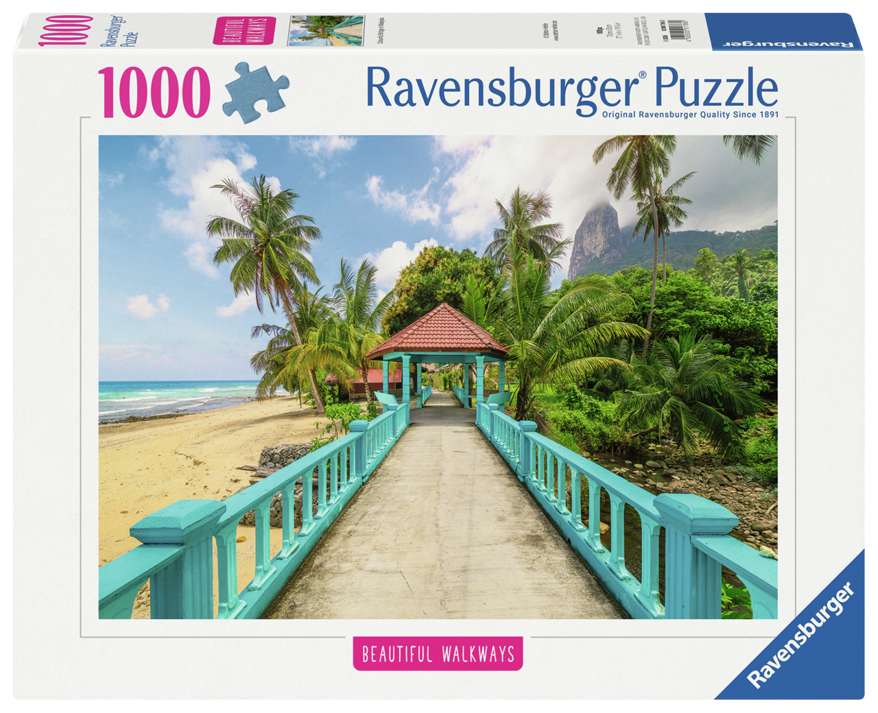 RAVENSBURGER COLORFUL BRIDGE IN MALAYSIA 1000PCS