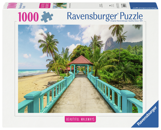 RAVENSBURGER COLORFUL BRIDGE IN MALAYSIA 1000PCS