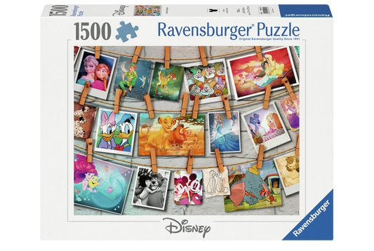 RAVENSBURGER DISNEY PHOTOGRAPHS 1500 BRIKKER