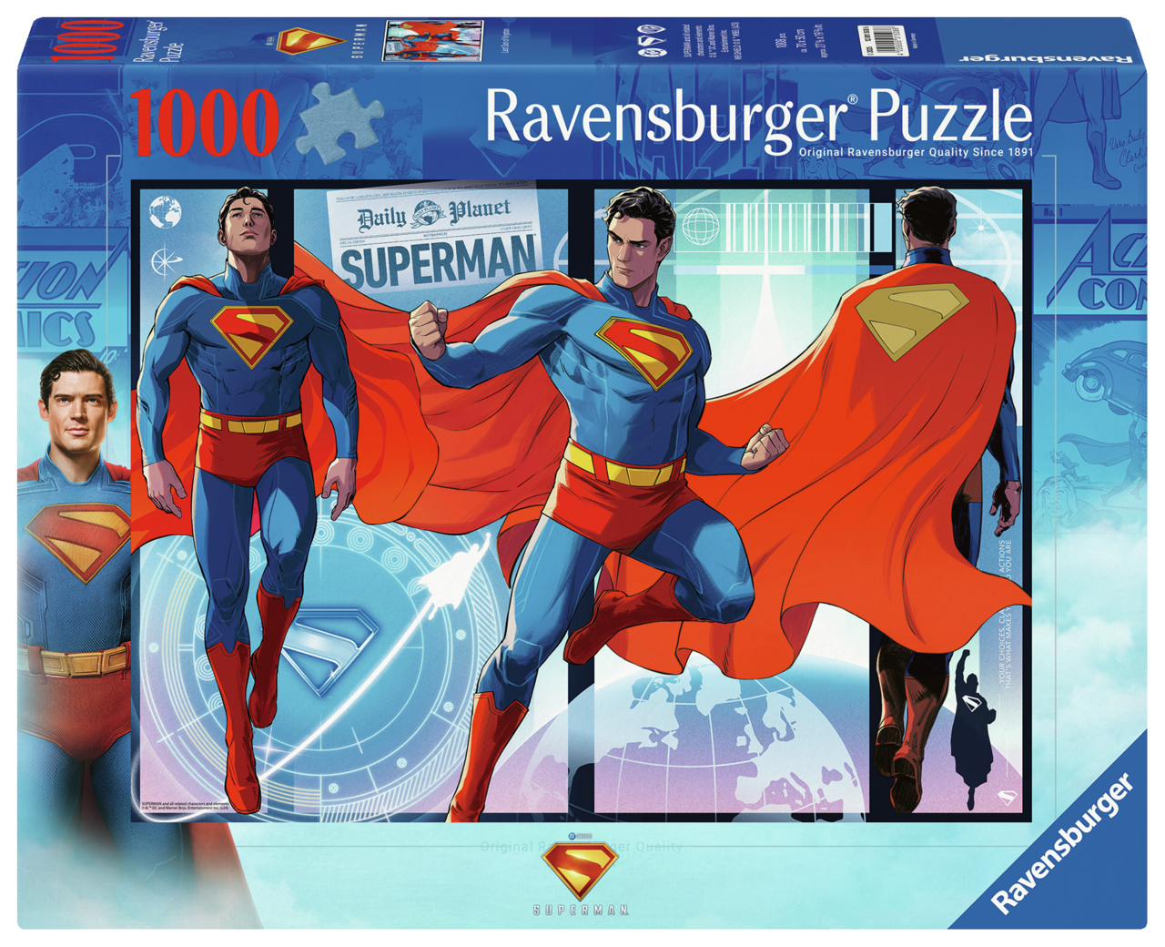 RAVENSBURGER LAST SON OF KRYPTON 1000 BRIKKER