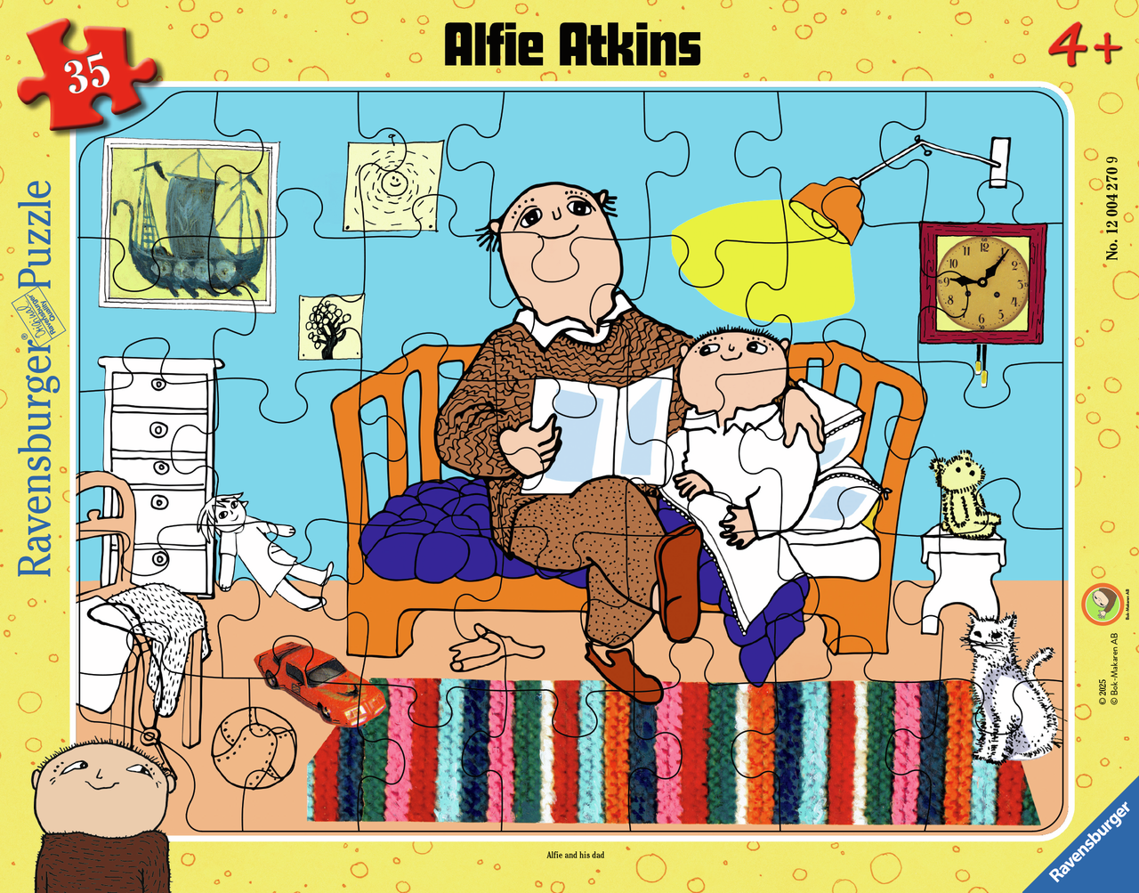 RAVENSBURGER ALFONS AABERG PUSLESPIL 35 PCS