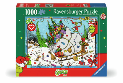 RAVENSBURGER THE GRINCH 1000 BRIKKER