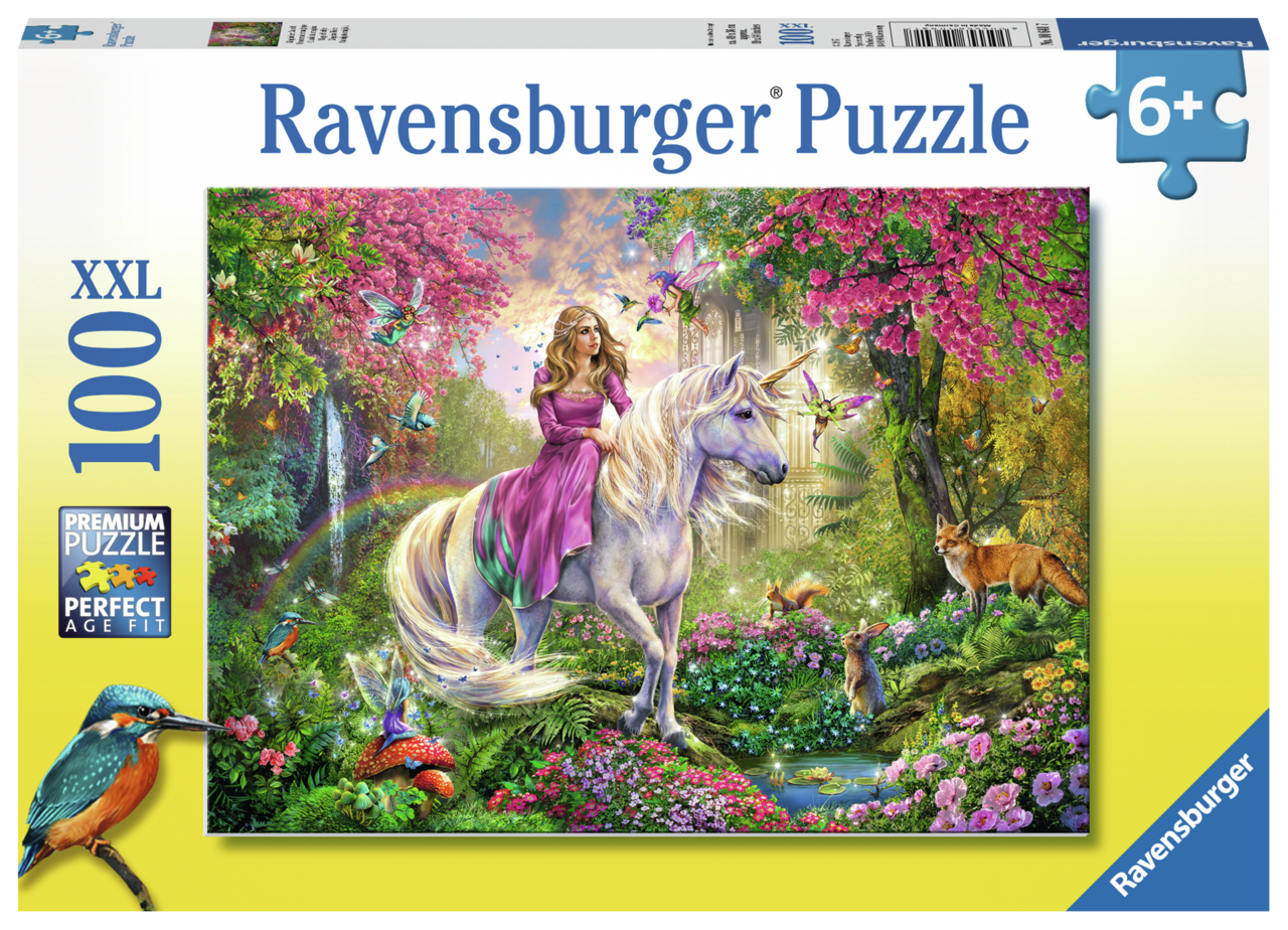 RAVENSBURGER PUSLESPIL MAGICAL RIDE 100PCS