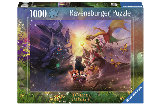 RAVENSBURGER MUSSE & HELIUM 1000 BRIKKER