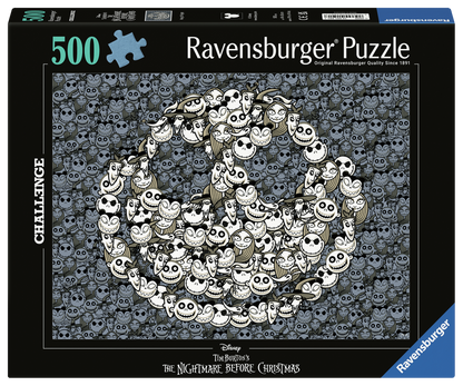 RAVENSBURGER NIGHTMARE BEFORE CHRISTMAS 500 BRIKKER