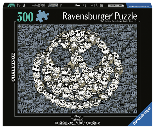 RAVENSBURGER NIGHTMARE BEFORE CHRISTMAS 500 BRIKKER