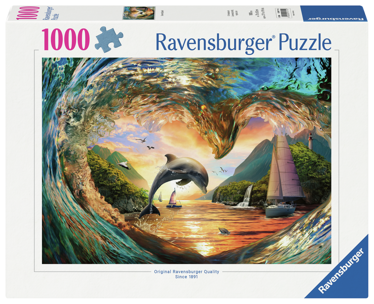 RAVENSBURGER SUNSET SPLASH 1000PCS