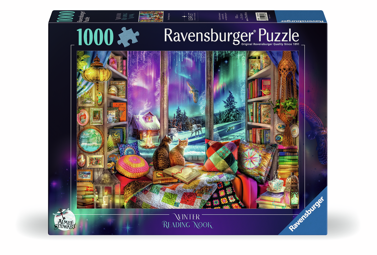 RAVENSBURGER THE WINTHER READING NOOK 1000 BRIKKER