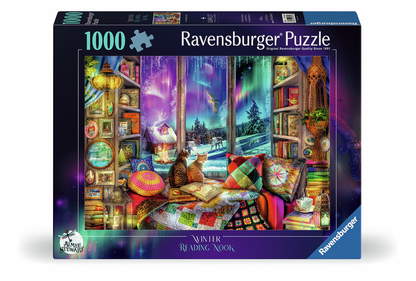 RAVENSBURGER THE WINTHER READING NOOK 1000 BRIKKER