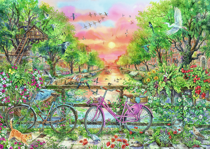 RAVENSBURGER CYKLER I AMSTERDAM 1000P