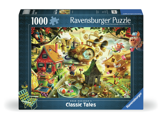 RAVENSBURGER REDWOOD FOREST TINY HOUSE 1000 BRIKKE
