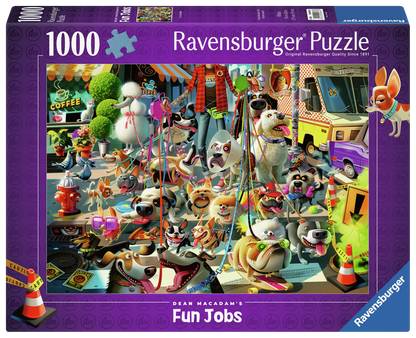 RAVENSBURGER THE DOG WALKER 1000P