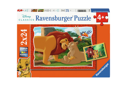 RAVENSBURGER LION KING 2X24 BRIKKER
