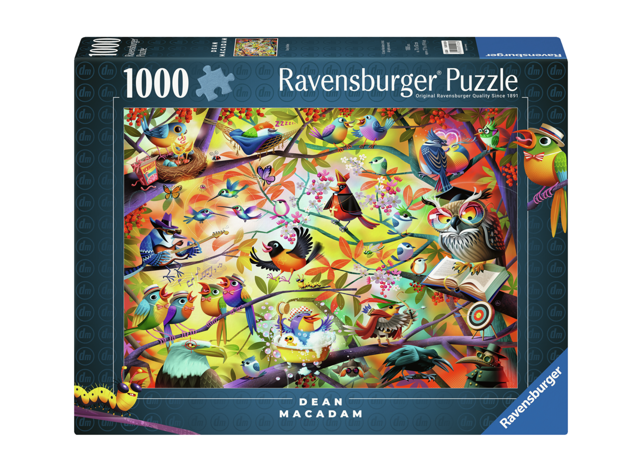 RAVENSBURGER BUSY BIRDIES 1000 BRIKKER