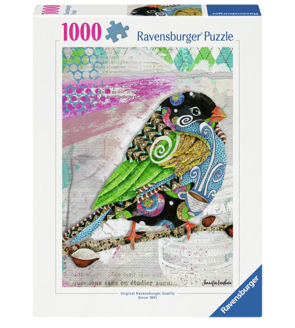 SWIRLY BIRDS 1000 BRIKKER