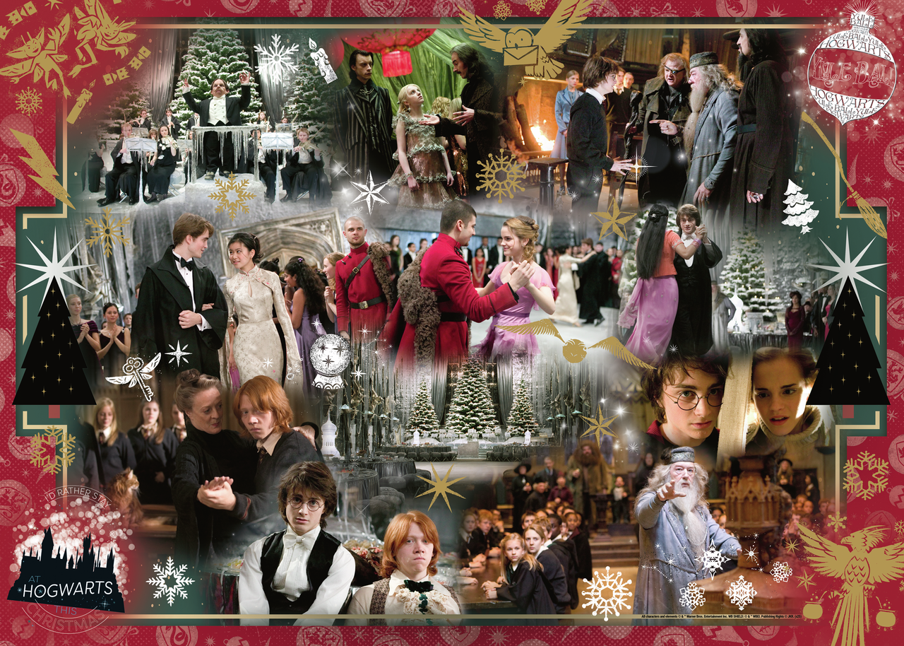 RAVENSBURGER HOLIDAYS AT HOGWARTS 1000 BRIKKER