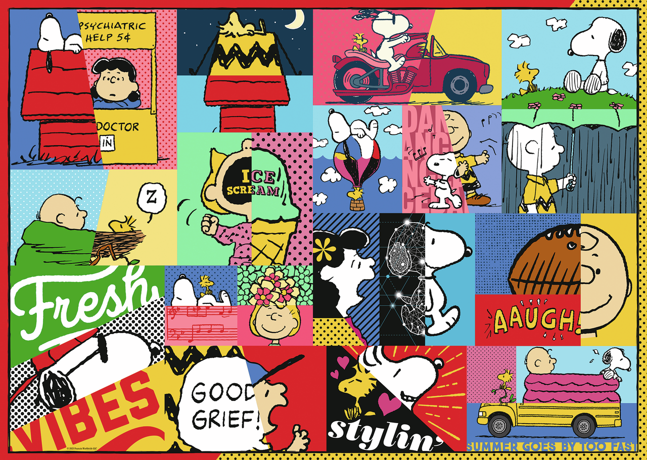 RAVENSBURGER SNOOPY MOMENTS 1000 BRIKKER
