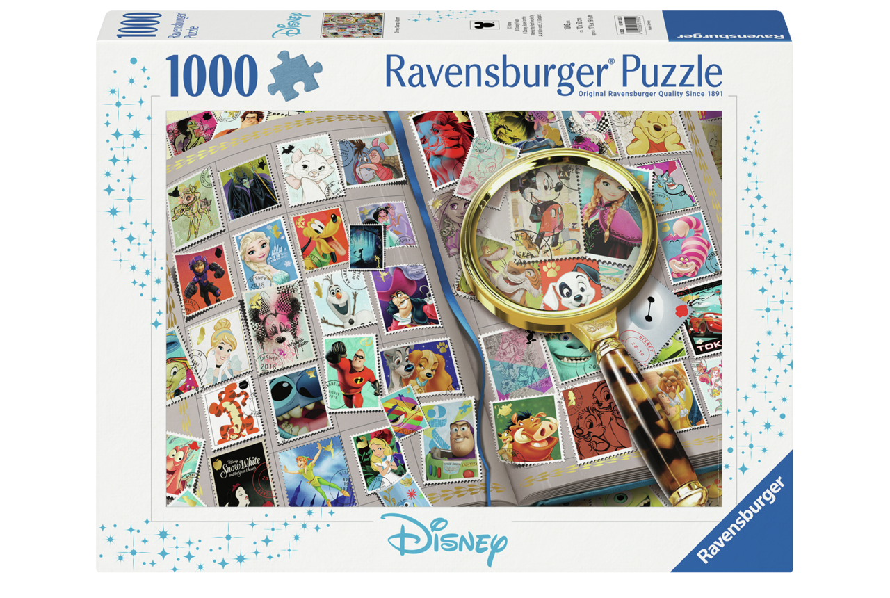 RAVENSBURGER DISNEY STAMP ALBUM 1000 BRIKKER