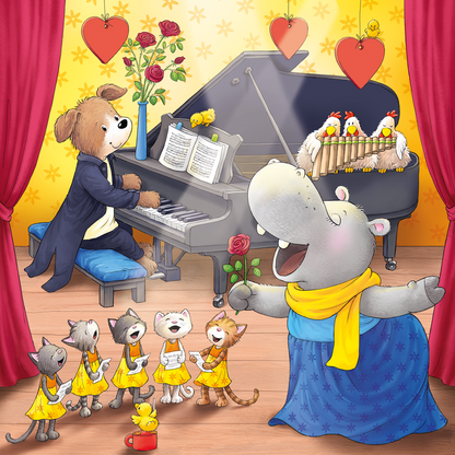 RAVENSBURGER SCENEDYR 3 X 49 BRIKKER