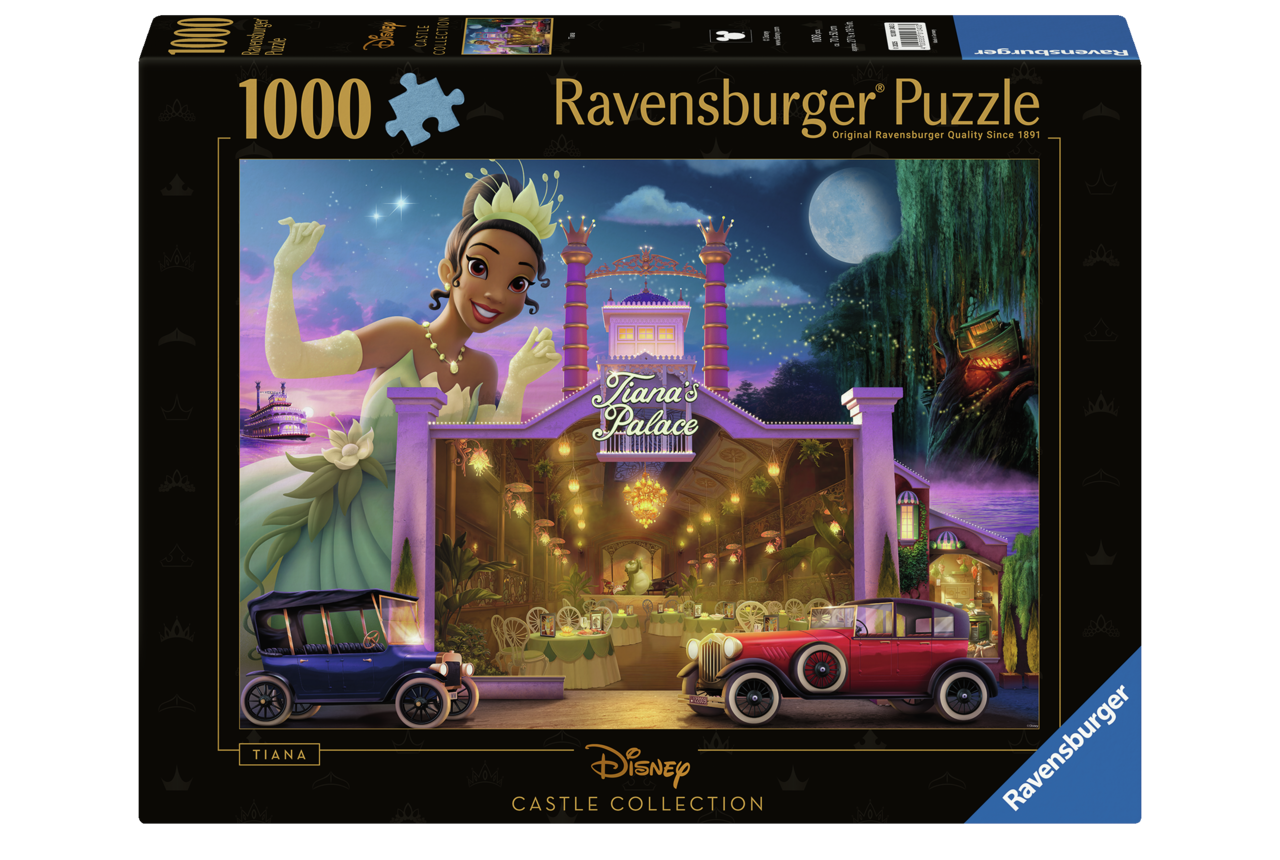 RAVENSBURGER DISNEY CASTLES TIANA 1000 BRIKKER