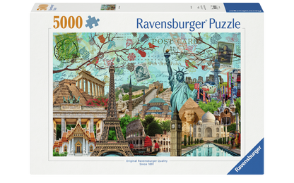 RAVENSBURGER BIG CITY COLLAGE 5000 BRIKKER