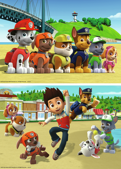 RAVENSBURGER PAW PATROL 2X24 BRIKKER