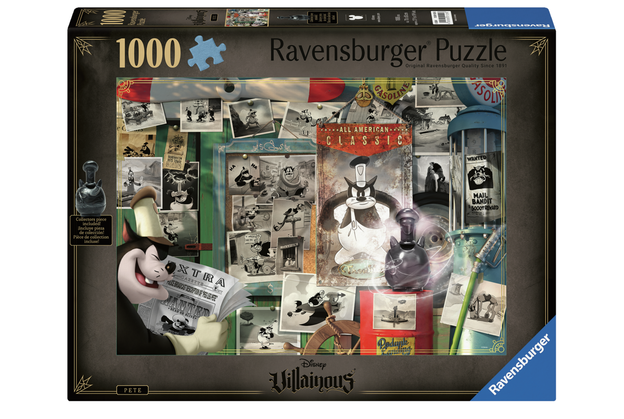 RAVENSBURGER VILLAINOUS PETE 1000 BRIKKER