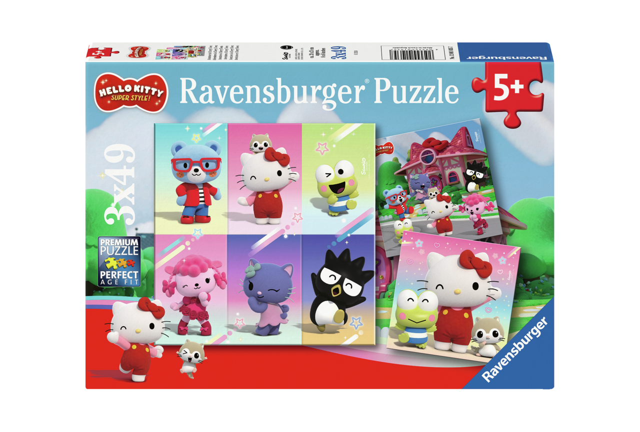 HELLO KITTY SUPER STYLE 3X49 BRIKKER