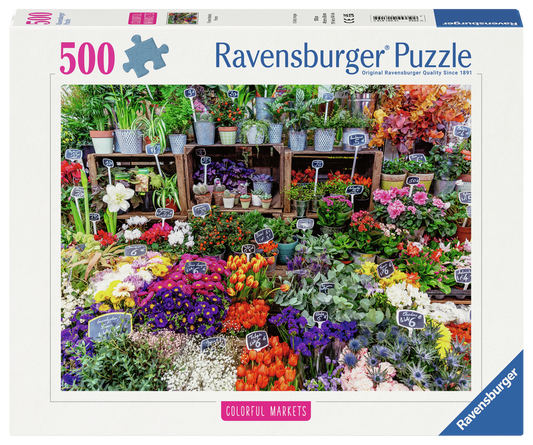 FLOWER MARKET FRANCE 500 PCS