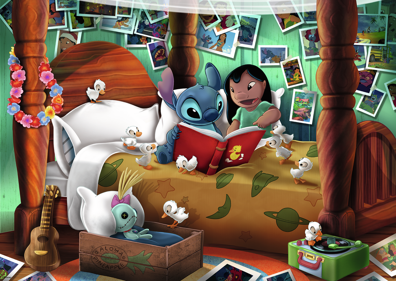 RAVENSBURGER LILO & STITCH 1000 BRIKKER