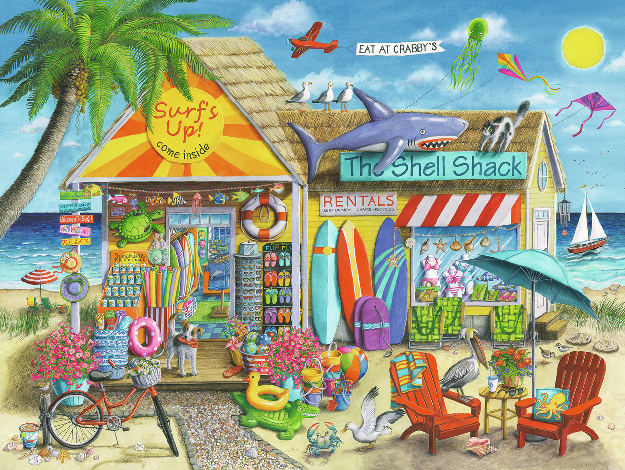 RAVENSBURG SURF'S UP 1500P