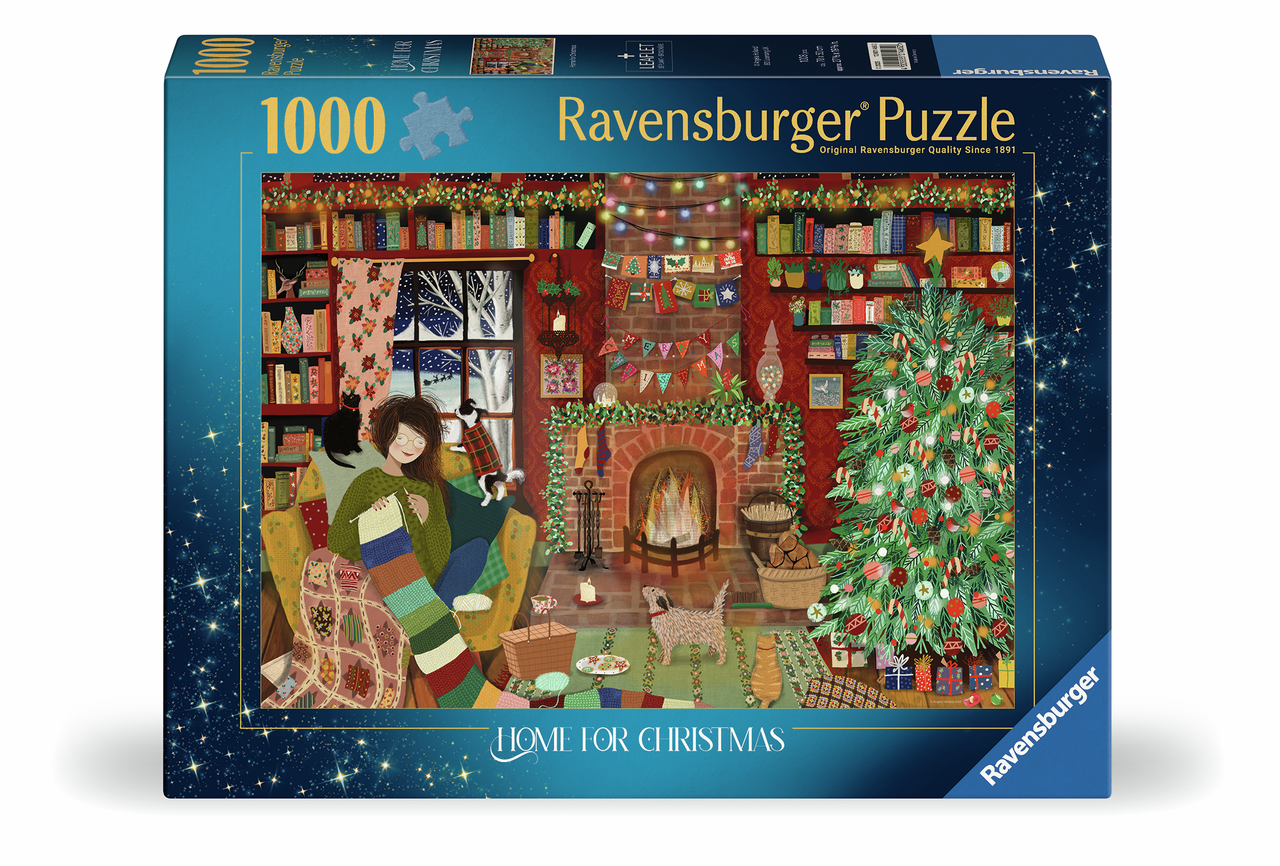 RAVENSBURGER HOME FOR CHRISTMAS 1000 BRIKKER