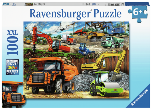 RAVENSBURGER CONSTRUCTION VEHICLES 100XXL