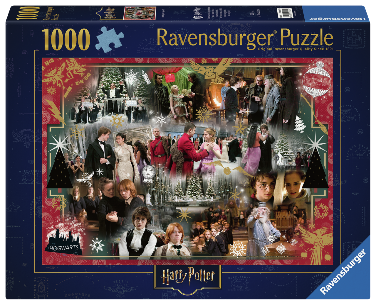RAVENSBURGER HOLIDAYS AT HOGWARTS 1000 BRIKKER