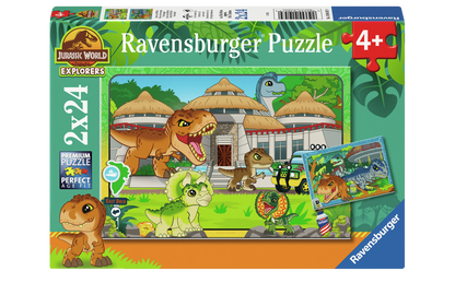 RAVENSBURGER JURASSIC WORLD 2 X 24