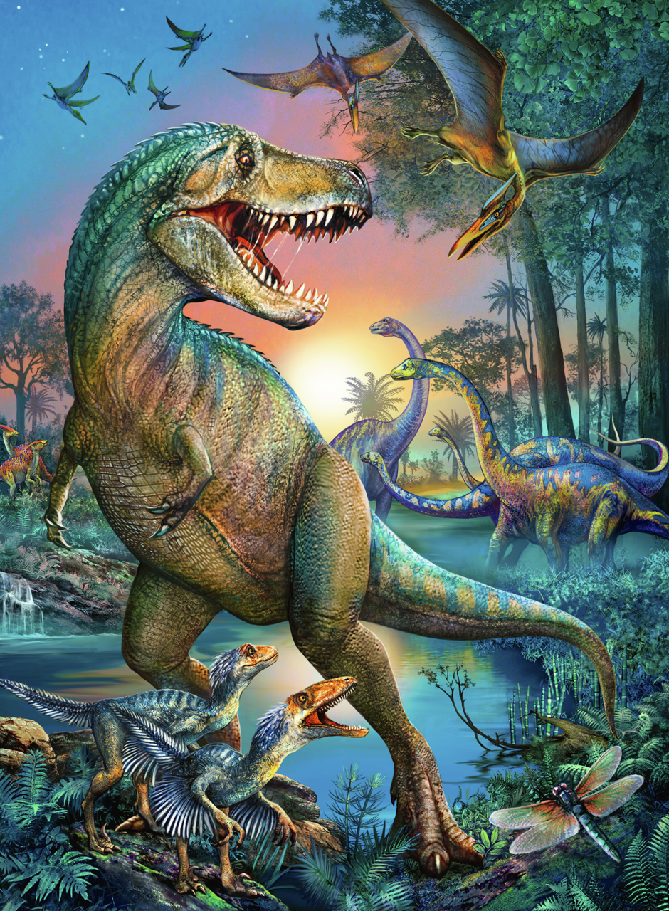 RAVENSBURGER PREHISTORIC GIANT 150P