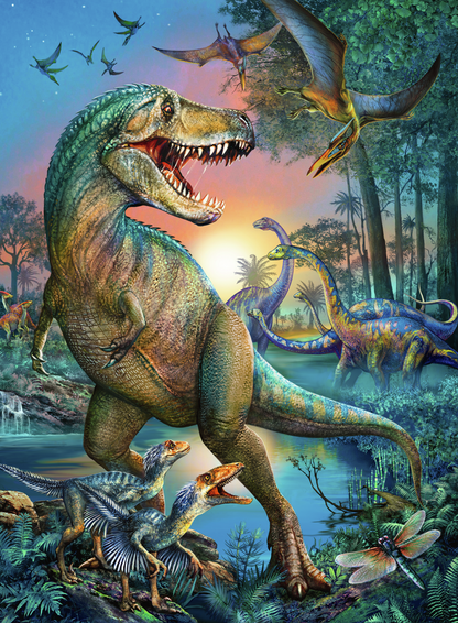 RAVENSBURGER PREHISTORIC GIANT 150P