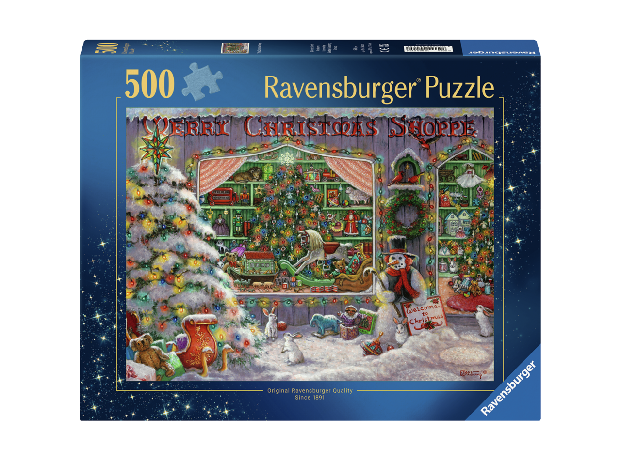 RAVENSBURGER THE CHRISTMAS SHOP 500 BRIKKER