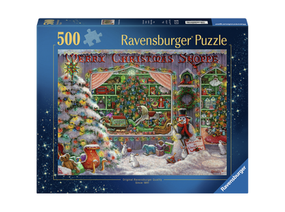RAVENSBURGER THE CHRISTMAS SHOP 500 BRIKKER