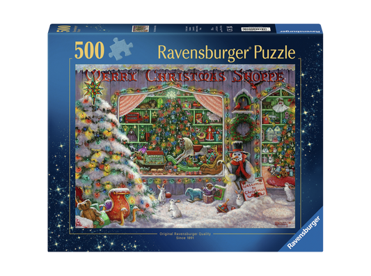 RAVENSBURGER THE CHRISTMAS SHOP 500 BRIKKER