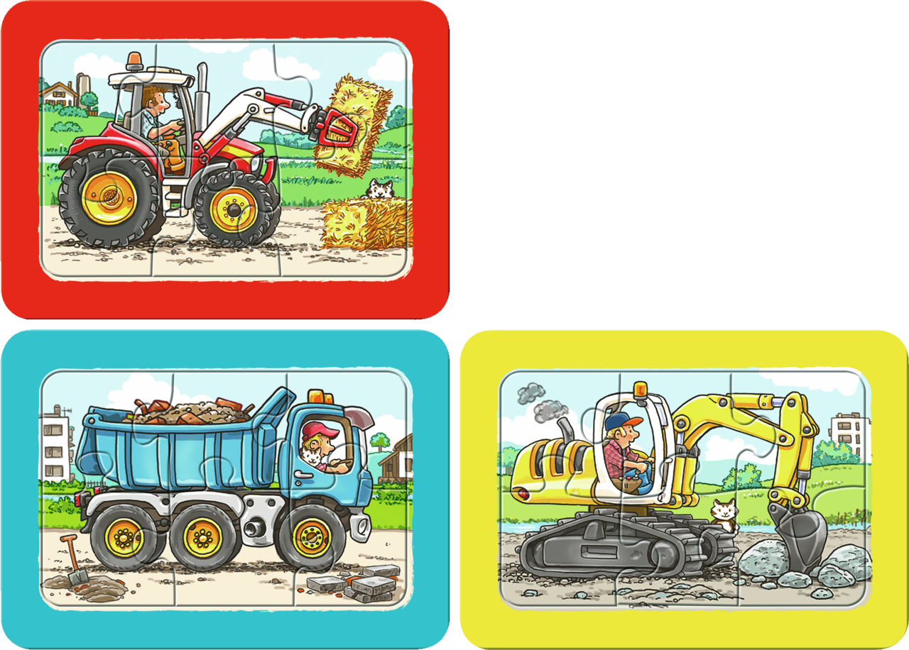 ARBEJDSMASKINER 3X6 BRIKKER