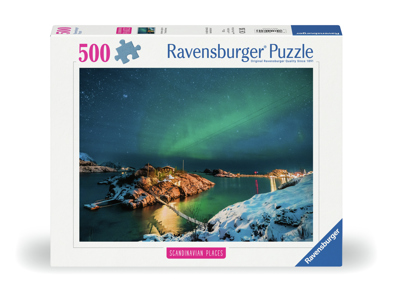 RAVENSBURGER NORDLYS I BERGENS FJORD 500 BRIKKER