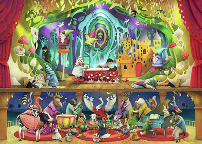 RAVENSBURGER SNOW WHITE AND 7 GNOMES 1000PCS