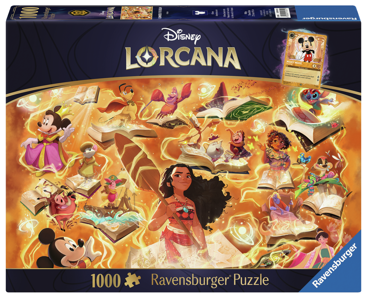 RAVENSBURGER GLIMMERS OF THE REALM: AMBER 1000 BRIKKER
