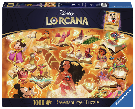RAVENSBURGER GLIMMERS OF THE REALM: AMBER 100 BRIKKER